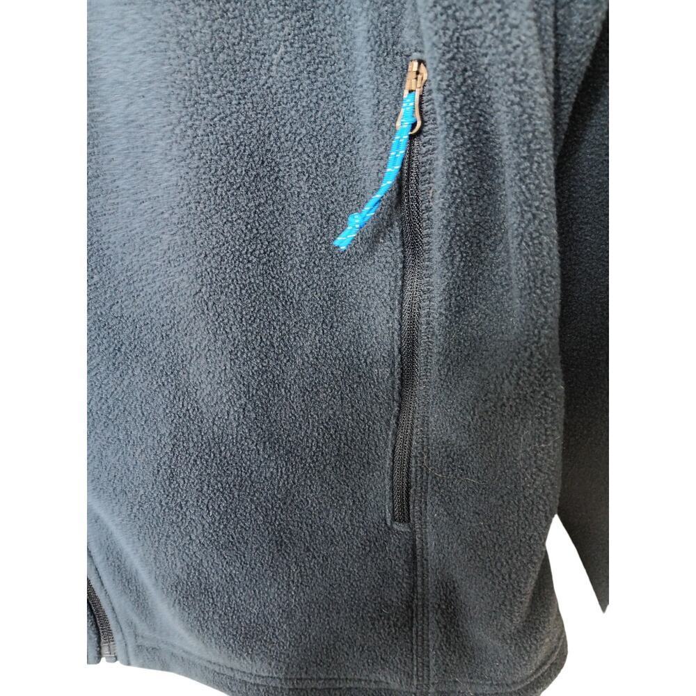 Columbia Men's Full Zip Navy Blue Fleece Jacket Size M Outdoor Hiking Layer - Picture 6 of 14